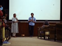 Aanchal Kapur and Pankaj Johar, following the screening of Making India Accessible